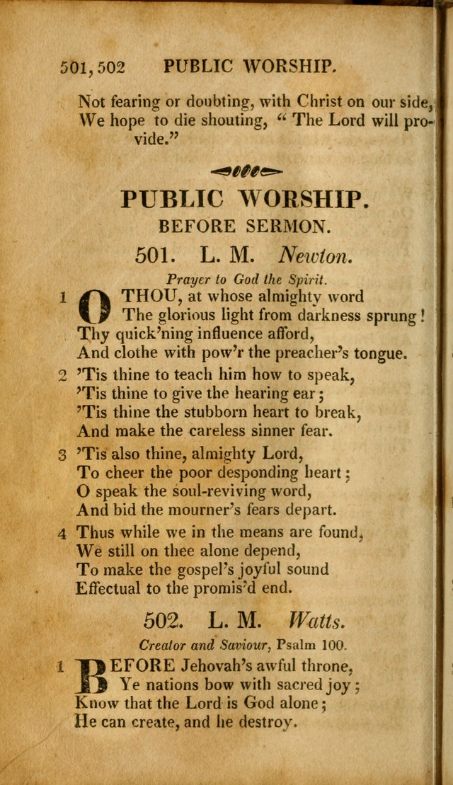 A New Selection of Nearly Eight Hundred Evangelical Hymns, from More than  200 Authors in England, Scotland, Ireland, & America, including a great number of originals, alphabetically arranged page 507