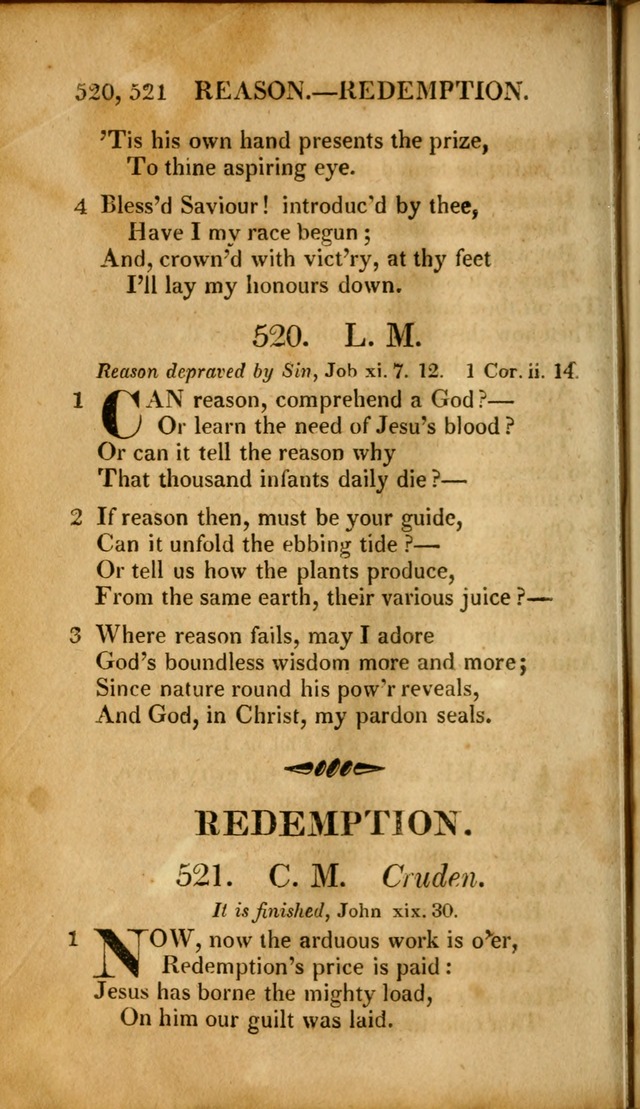 A New Selection of Nearly Eight Hundred Evangelical Hymns, from More than  200 Authors in England, Scotland, Ireland, & America, including a great number of originals, alphabetically arranged page 521