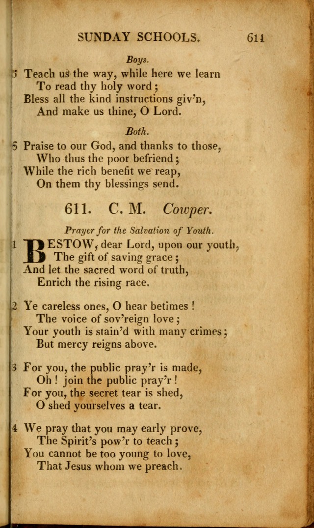 A New Selection of Nearly Eight Hundred Evangelical Hymns, from More than  200 Authors in England, Scotland, Ireland, & America, including a great number of originals, alphabetically arranged page 602