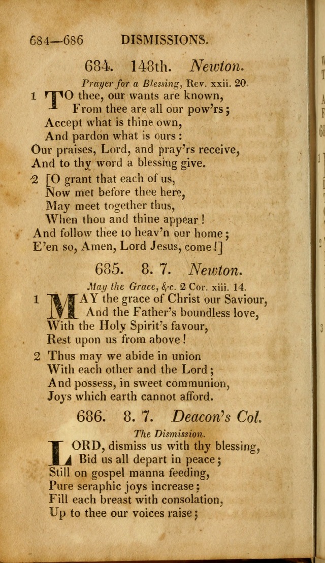 A New Selection of Nearly Eight Hundred Evangelical Hymns, from More than  200 Authors in England, Scotland, Ireland, & America, including a great number of originals, alphabetically arranged page 665