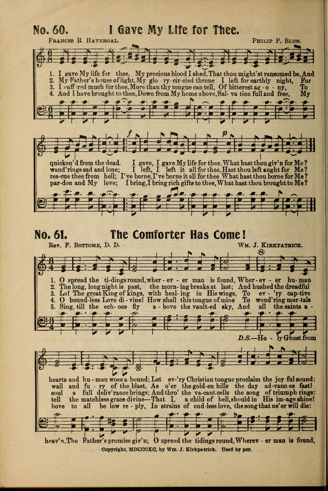 New Songs of Pentecost No. 3 page 61