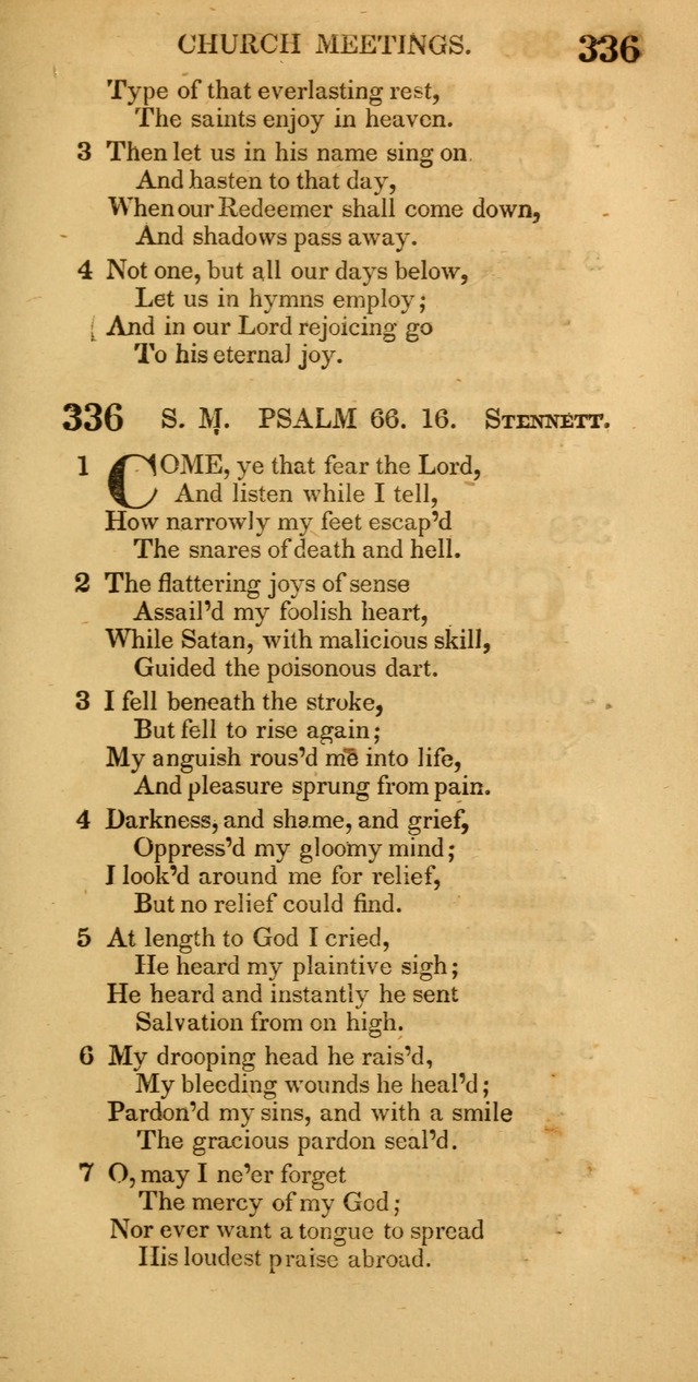 A New selection of Psalms, hymns, and spiritual songs, from the best authors: designed for the use of conference meetings, private circles, and congregations page 198