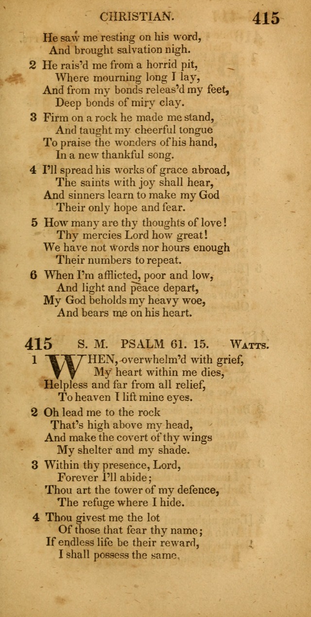 A New selection of Psalms, hymns, and spiritual songs, from the best authors: designed for the use of conference meetings, private circles, and congregations page 238