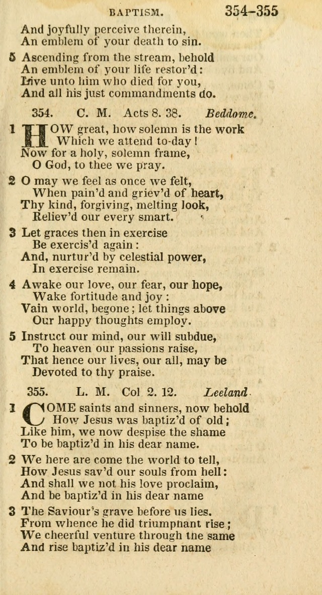 A New Selection of Psalms, Hymns and Spiritual Songs: from the best authors; designed for the use of conference meetings, private circles, and congregations (21st ed. with an appendix) page 189