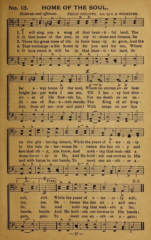 New Sacred Quartettes for Male, Female and Mixed Voices page 17