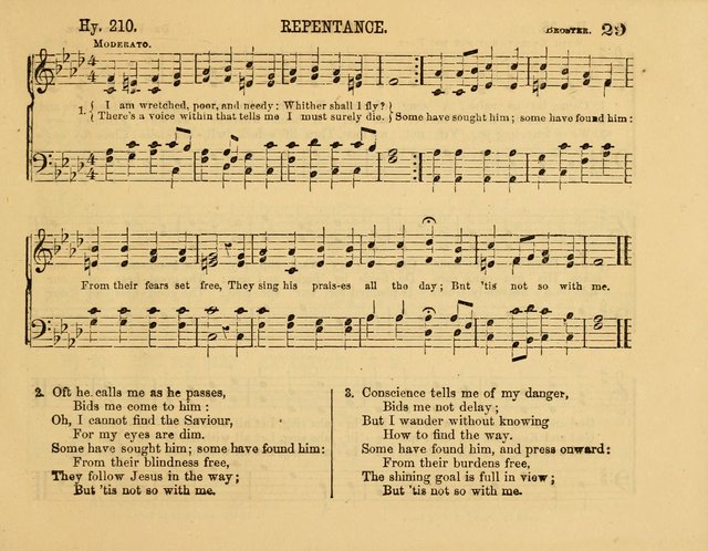 The New Sabbath School Hosanna: enlarged and improved: a choice collection of popular hymns and tunes, original and selected: for the Sunday school and the family circle... page 29