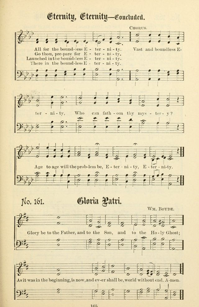 The New Song: for the Sunday school, societies of Christian Endeavor, and other religious exercises page 165