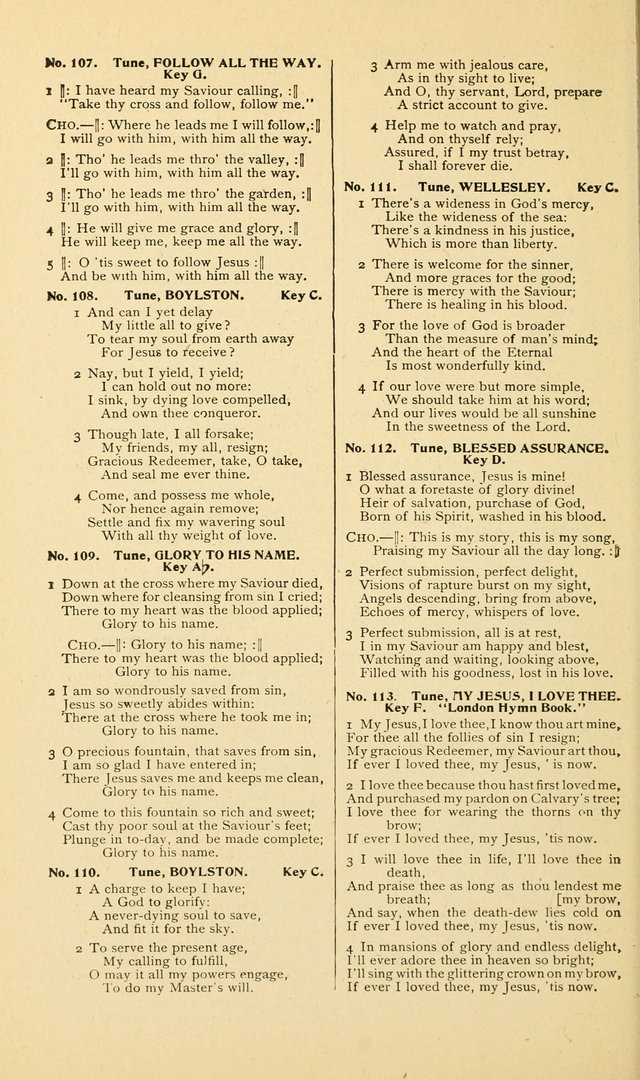 New Songs of the Gospel: for use in all religious meetings page 94