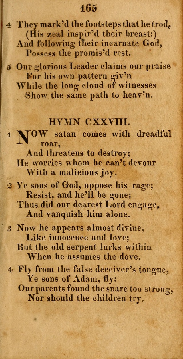 A New Selection of Hymns: compiled from various authors: with a number of original hymns that have never before appeared in print page 165