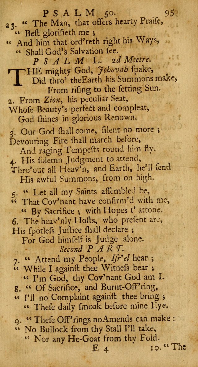 A New Version of the Psalms of David: Fitted to the Tunes Used in the Churches, With Several Hymns Out of the Old, and New, Testament page 104