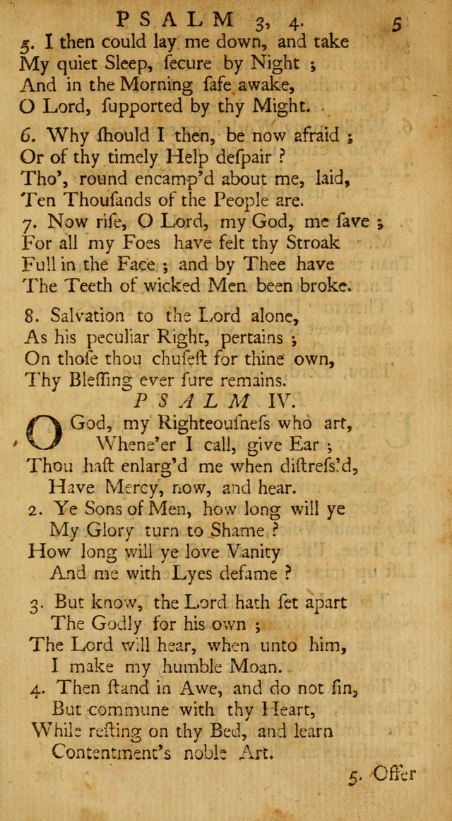 A New Version of the Psalms of David: Fitted to the Tunes Used in the Churches, With Several Hymns Out of the Old, and New, Testament page 18