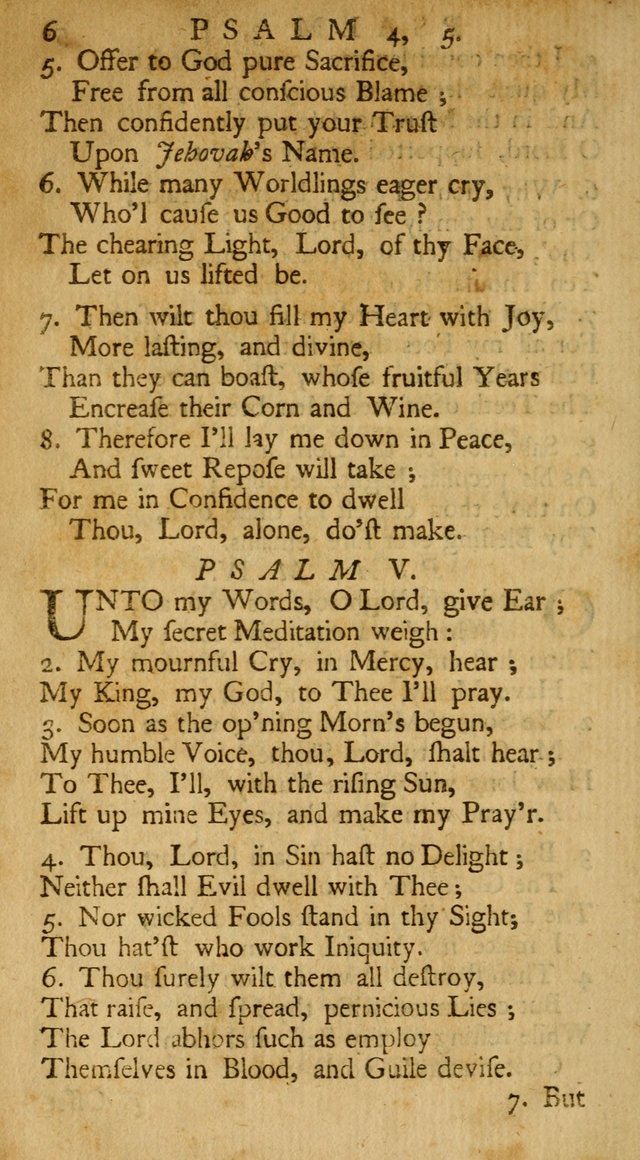 A New Version of the Psalms of David: Fitted to the Tunes Used in the Churches, With Several Hymns Out of the Old, and New, Testament page 19