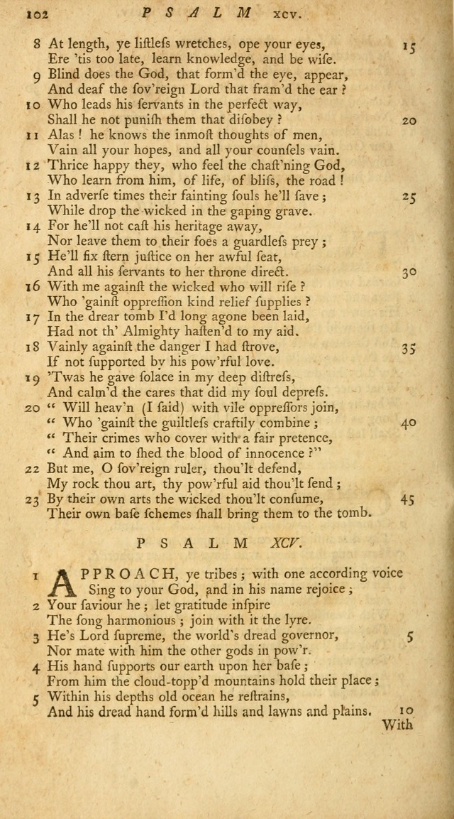 New Version of the Psalms of David page 104