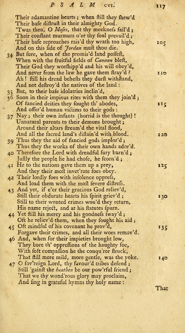 New Version of the Psalms of David page 119