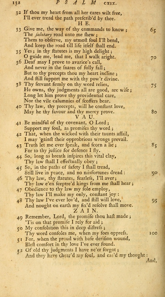 New Version of the Psalms of David page 134