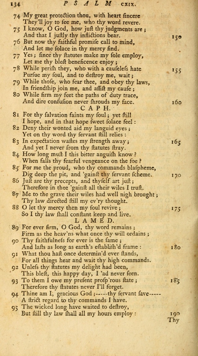New Version of the Psalms of David page 136