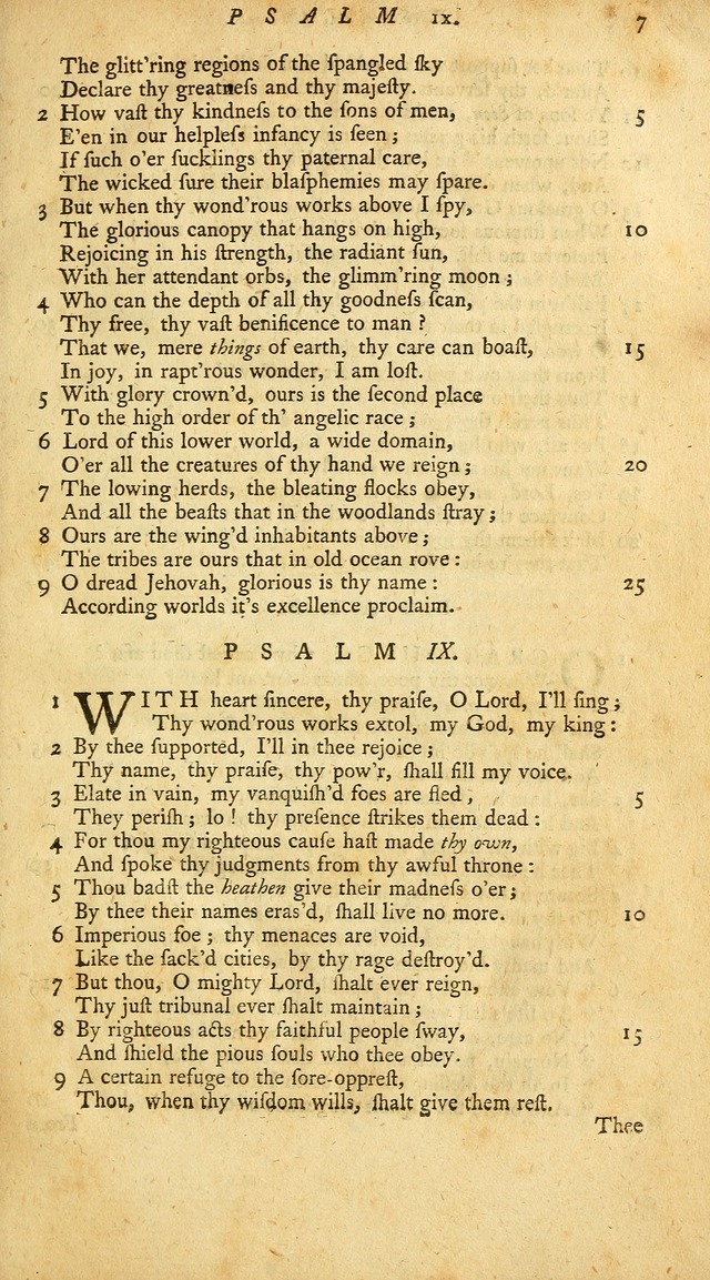 New Version of the Psalms of David page 7
