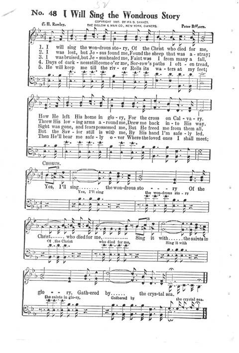 The New Wonderful Songs for Work and Worship page 49