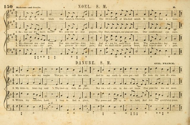 The New York Choralist: a new and copious collection of Psalm and hymn tunes adapted to all the various metres in general use with a large variety of anthems and set pieces page 150