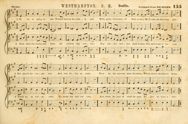 The New York Choralist: a new and copious collection of Psalm and hymn tunes adapted to all the various metres in general use with a large variety of anthems and set pieces page 155