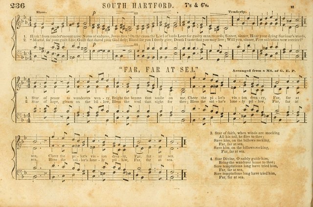 The New York Choralist: a new and copious collection of Psalm and hymn tunes adapted to all the various metres in general use with a large variety of anthems and set pieces page 236