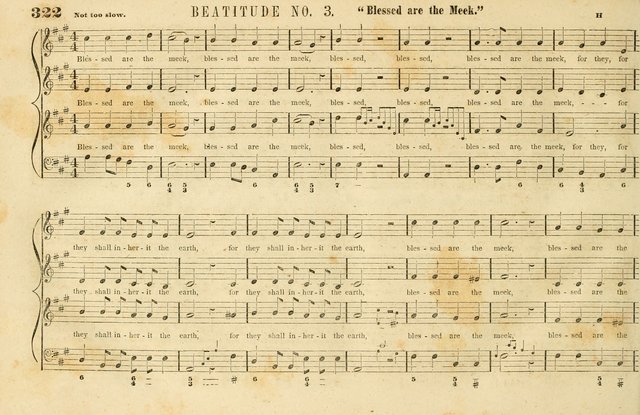 The New York Choralist: a new and copious collection of Psalm and hymn tunes adapted to all the various metres in general use with a large variety of anthems and set pieces page 322