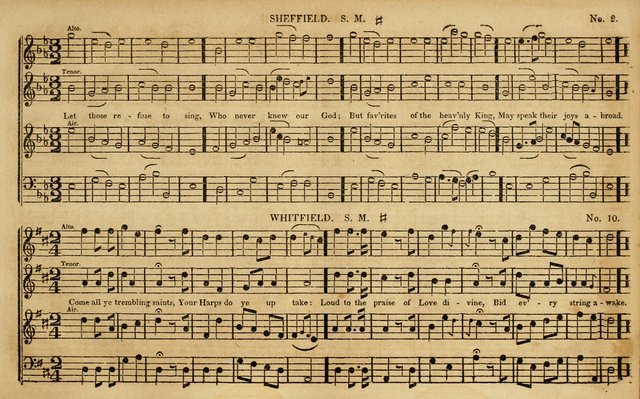 The New York selection of sacred music: containing a great variety of plain, repeating, and fugue tunes ; In two parts ... the whole arranged and intended for the various metres in Watts, Dwight, Dobe page 26