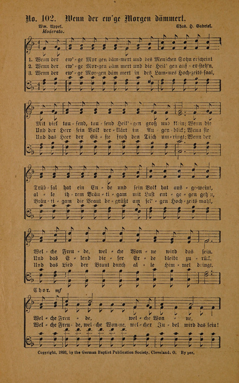 Neue Zions-Lieder page 102