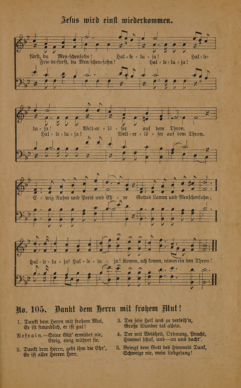 Neue Zions-Lieder page 105