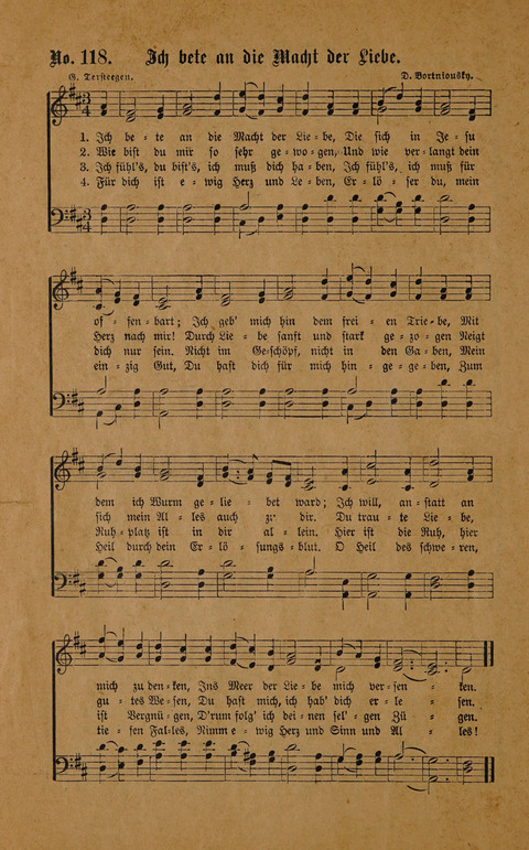 Neue Zions-Lieder page 118