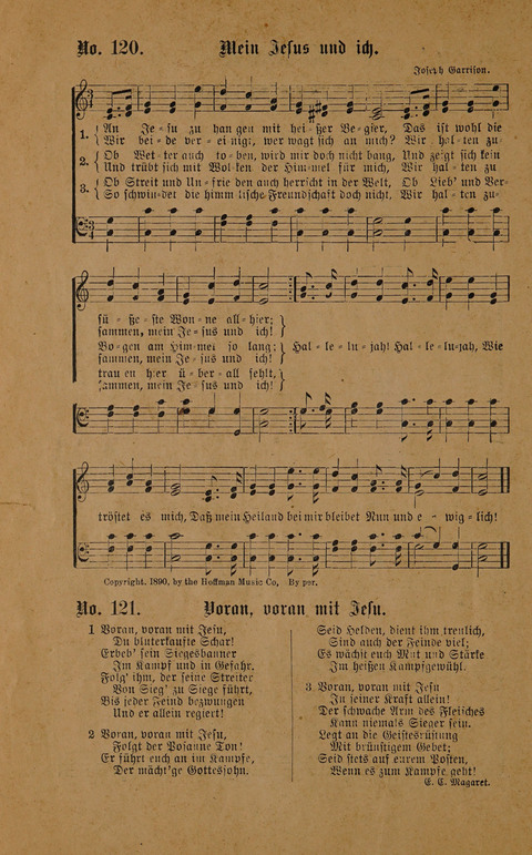 Neue Zions-Lieder page 120