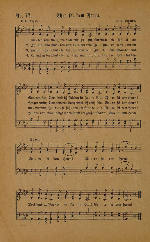 Neue Zions-Lieder page 72