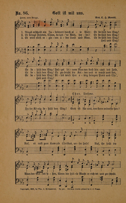Neue Zions-Lieder page 86