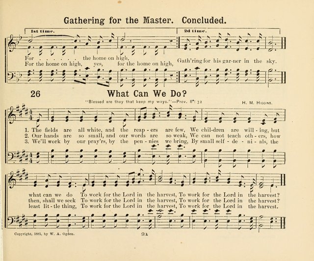 Notes of Victory for Sunday Schools: Wherein an endeavor has been made to present the Way to Victory; the Powers of Victory; the Results of Victory page 21