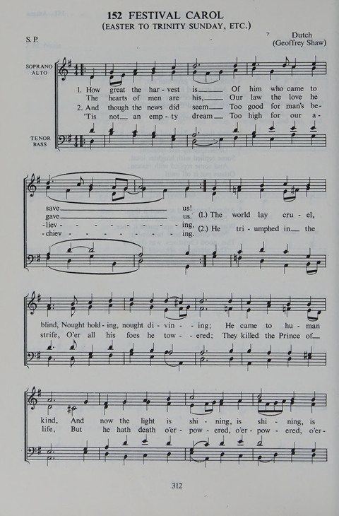 The Oxford Book of Carols page 312