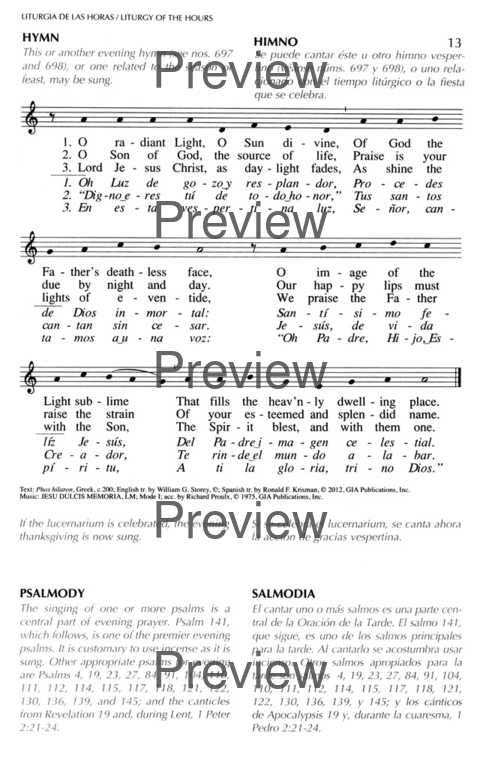 Oramos Cantando = We Pray In Song page 11