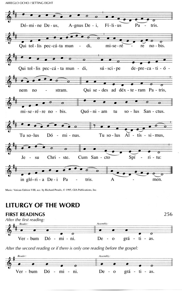 Oramos Cantando = We Pray In Song page 225