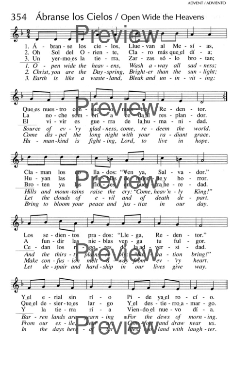 Oramos Cantando = We Pray In Song page 289