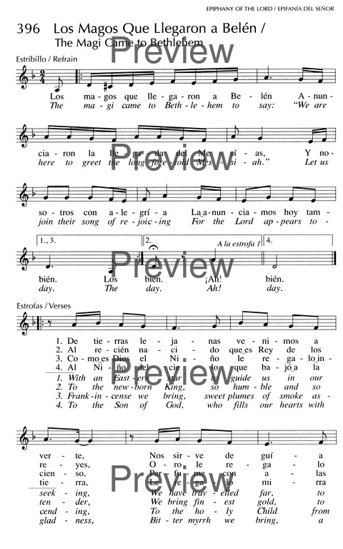 Oramos Cantando = We Pray In Song page 354