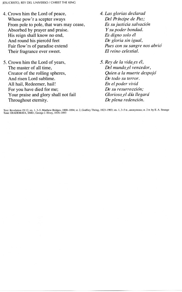 Oramos Cantando = We Pray In Song page 458