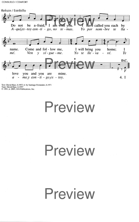 Oramos Cantando = We Pray In Song page 632