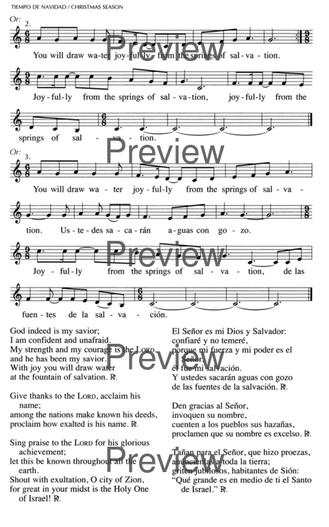 Oramos Cantando = We Pray In Song page 948
