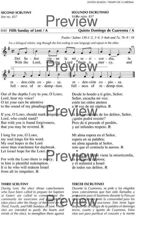 Oramos Cantando = We Pray In Song page 963