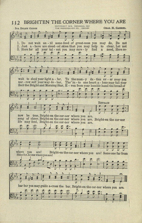 Old Fashioned Revival Hour Songs page 110