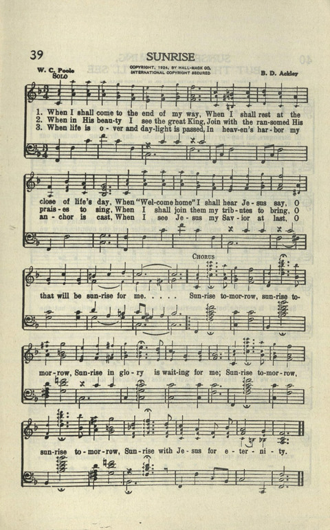 Old Fashioned Revival Hour Songs page 39