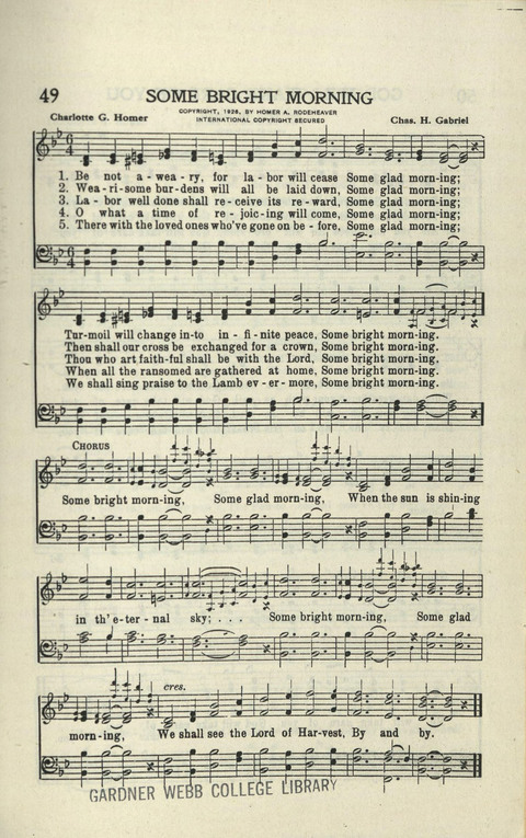 Old Fashioned Revival Hour Songs page 49
