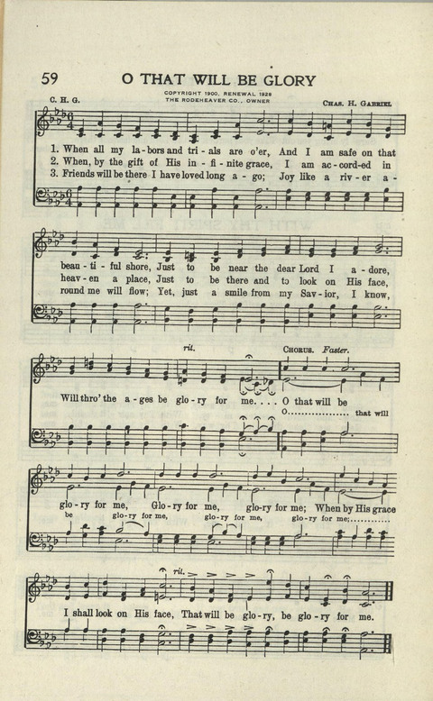 Old Fashioned Revival Hour Songs page 60