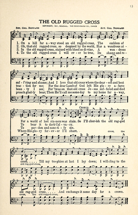 Old Fashioned Gospel Songs No. 1 page 11 | Hymnary.org