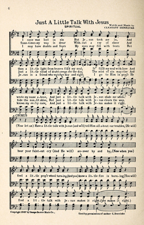 Old Fashioned Gospel Songs No. 1 page 4