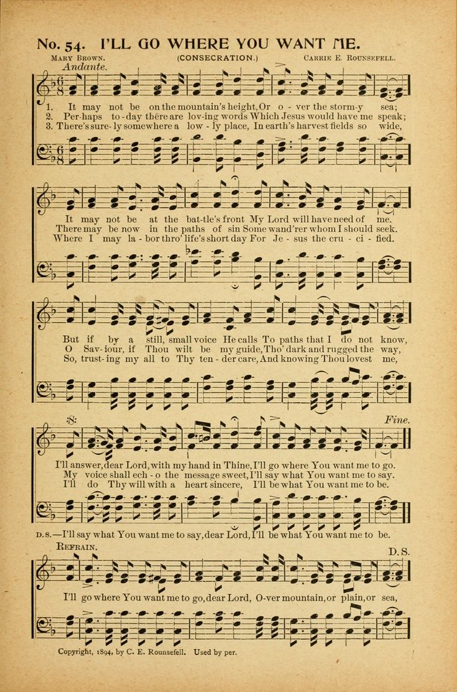 Ocean Grove Christian Songs: "The Big Little Book" page 51